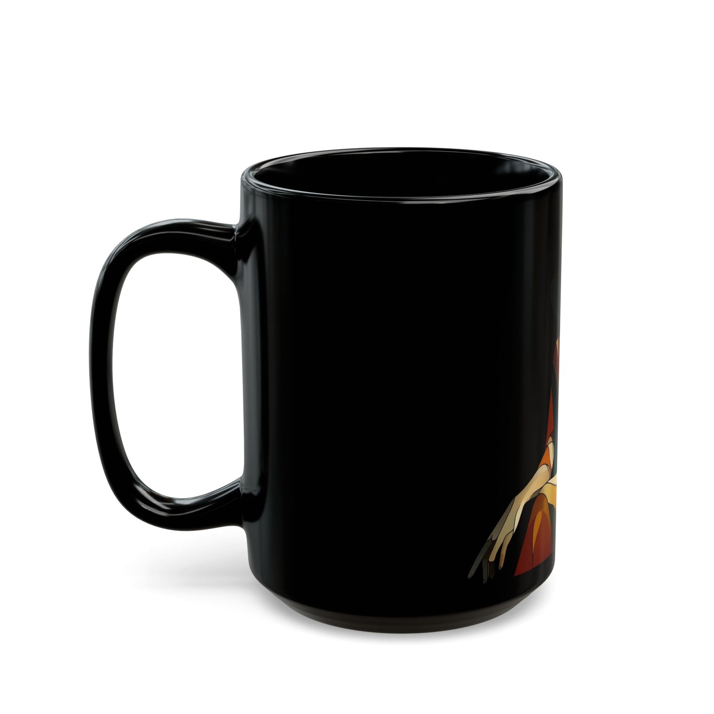 Black Mug (15oz) - Modern Femme - MLN Goods