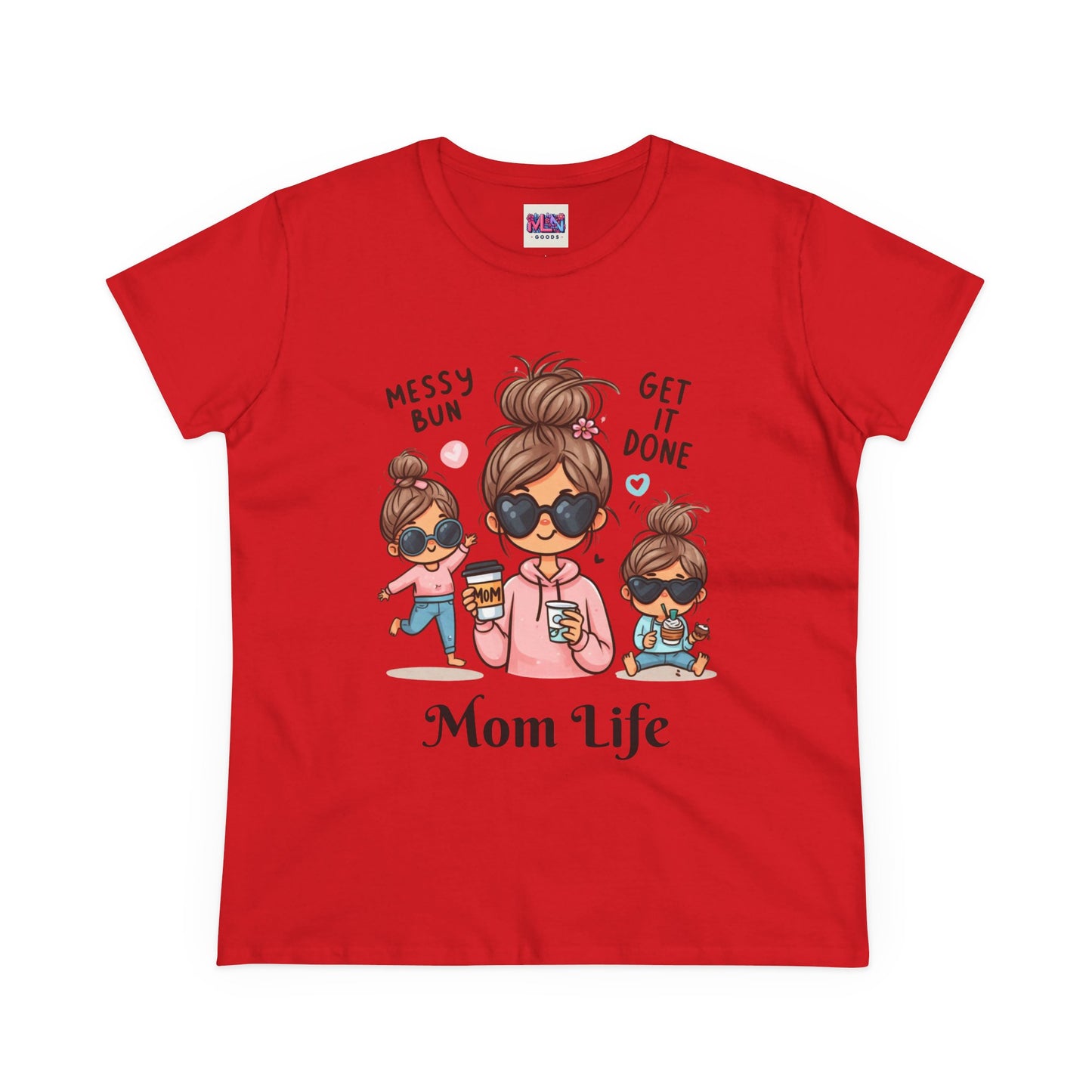 Mom Life T-Shirt for Moms Buy one today and receive a free gift until May 1st!