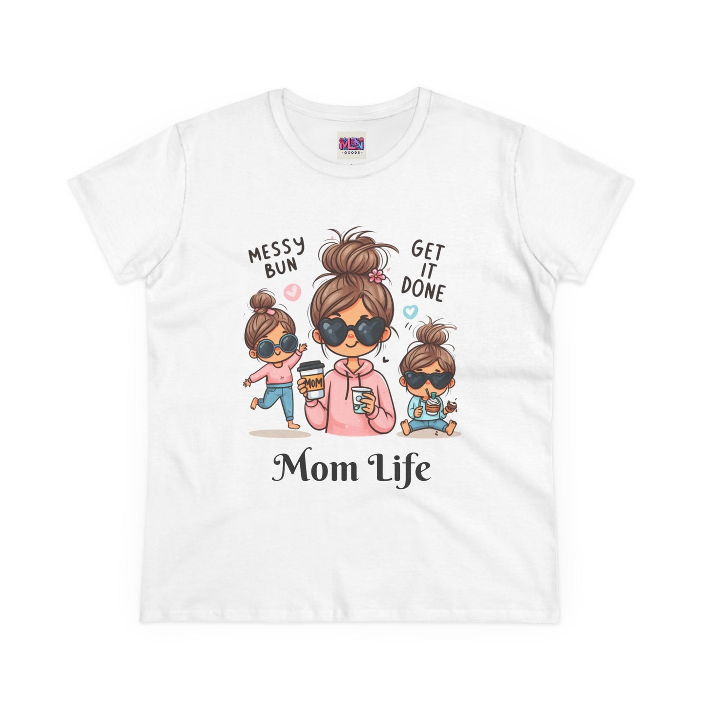 Mom Life T-Shirt for Moms Buy one today and receive a free gift until May 1st!