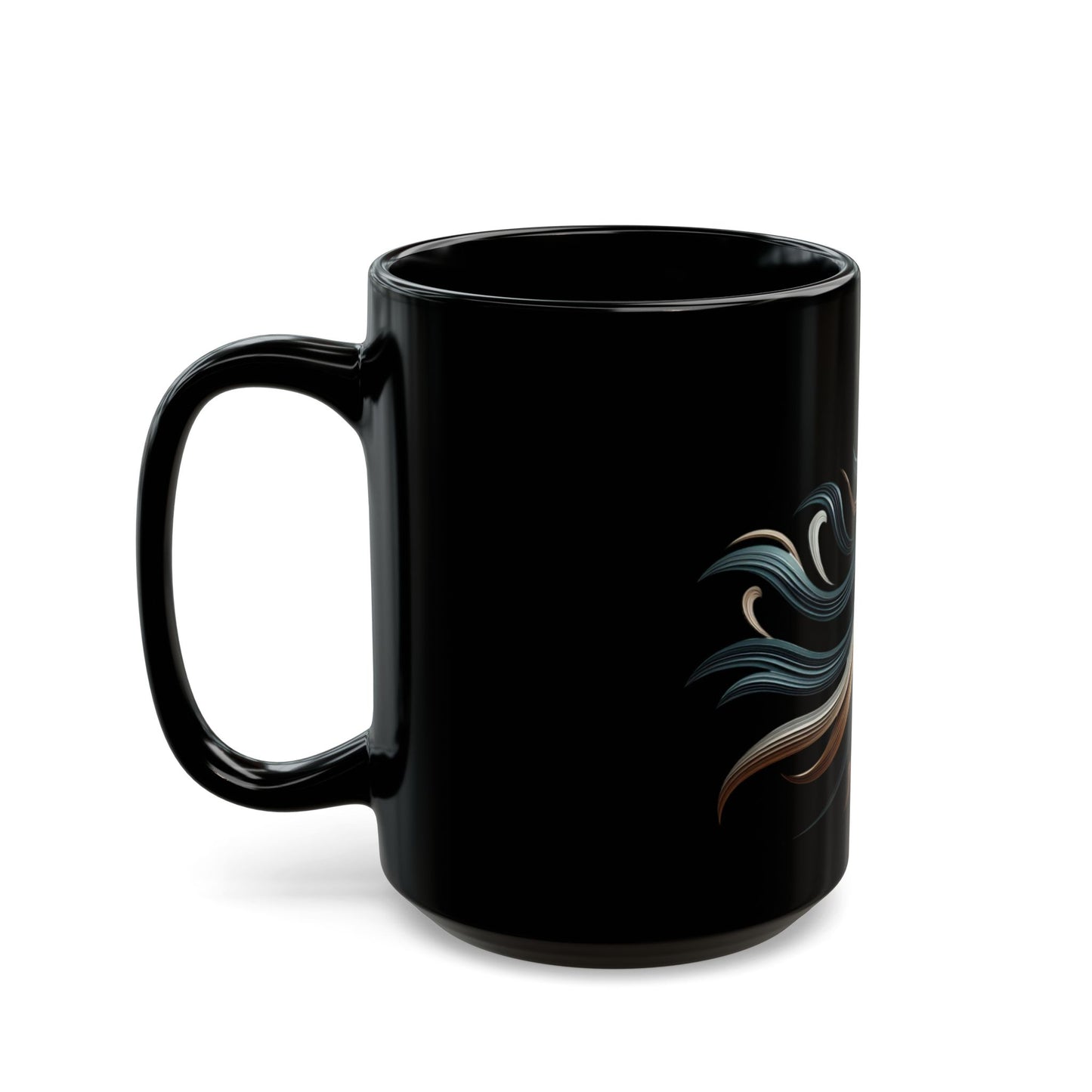 Black Mug ( 15oz) - Dance Into Elegance