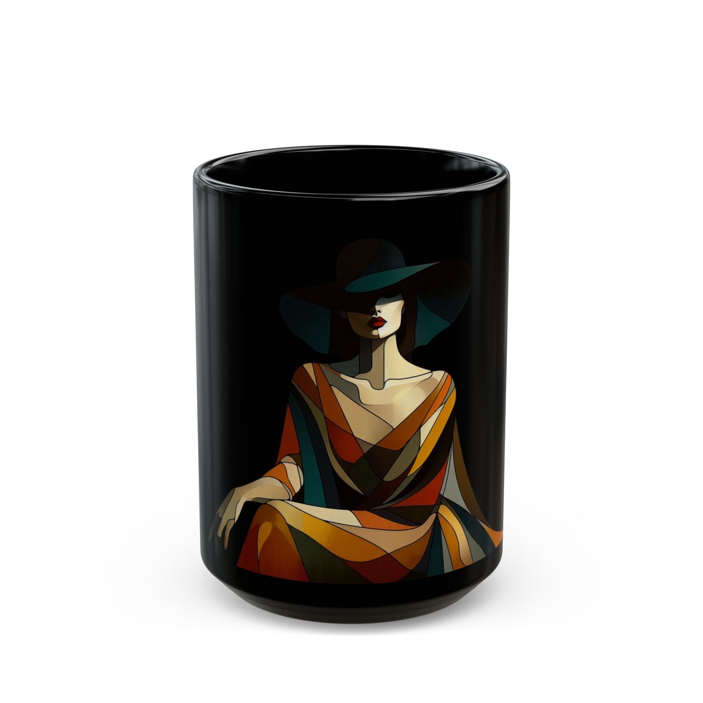 Black Mug (15oz) - Modern Femme - MLN Goods