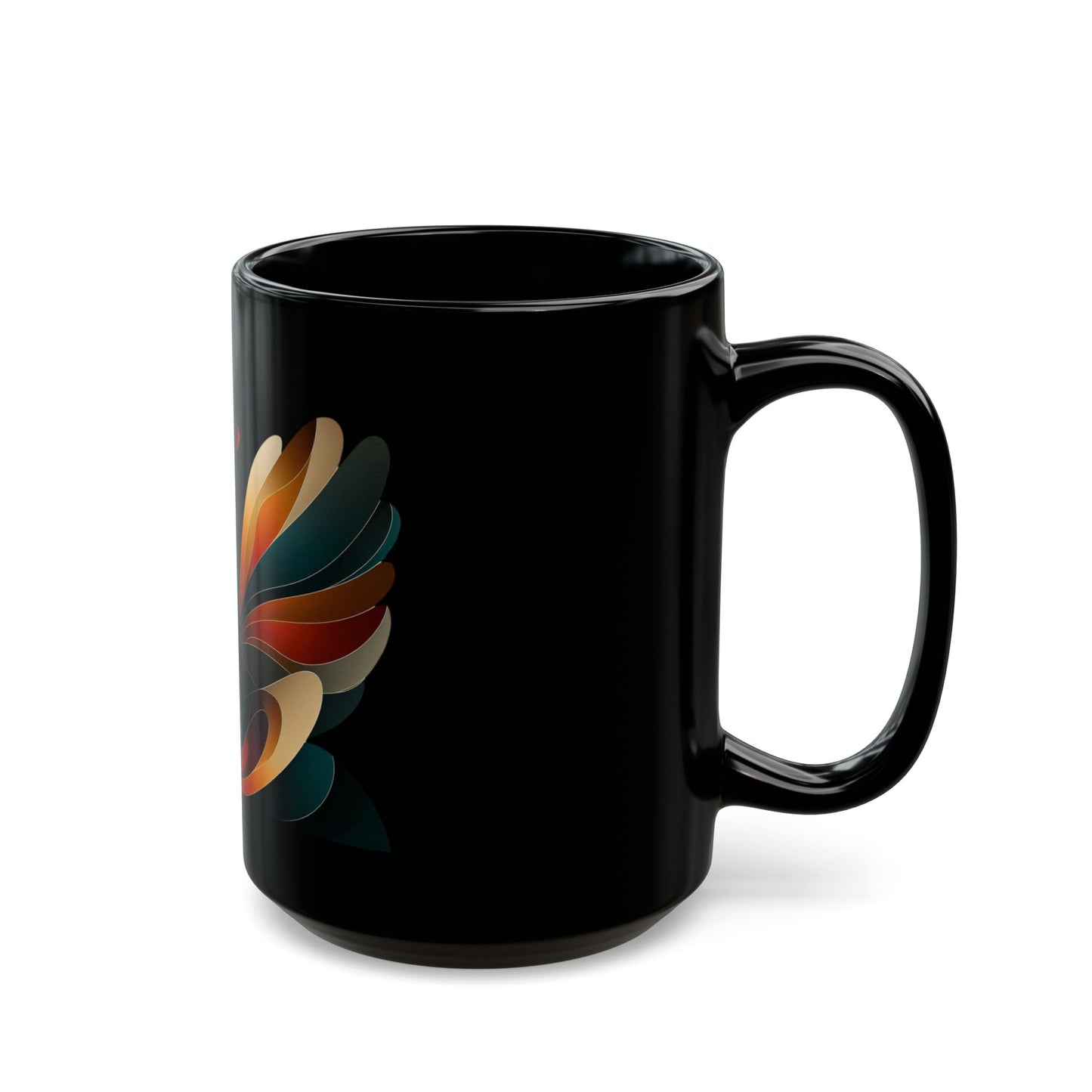 Black Mug ( 15oz) - Art Deco Muse