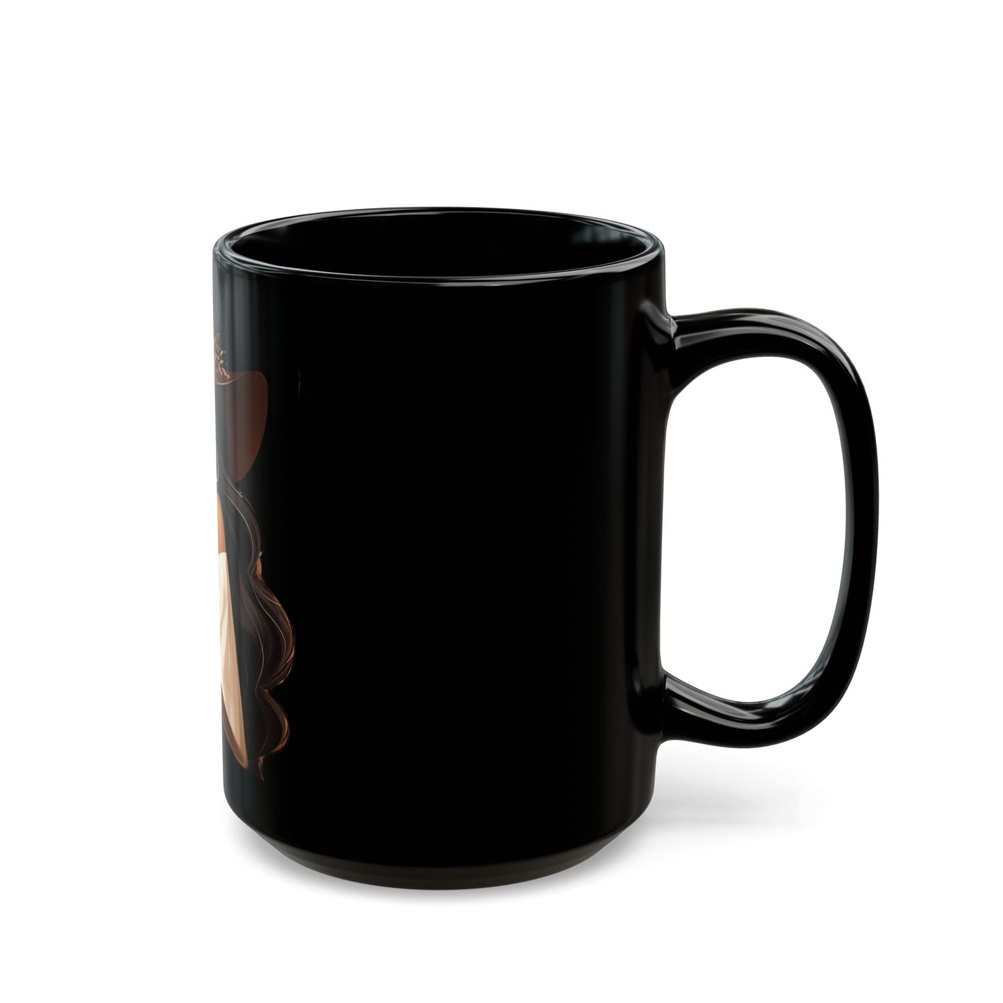 Black Mug (15oz) - I Am Enough - 1 - MLN Goods