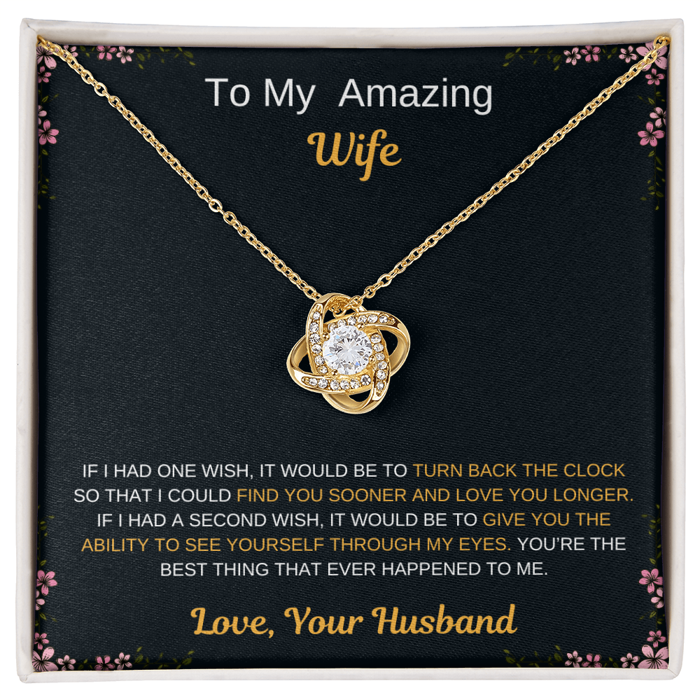 Show Your Love with the Love Knot Necklace!