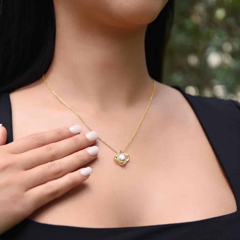 Show Your Love with the Love Knot Necklace!