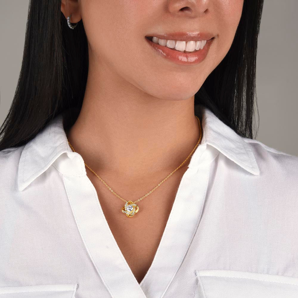 Show Your Love with the Love Knot Necklace!