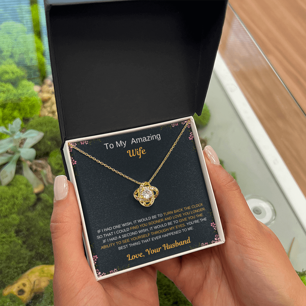 Show Your Love with the Love Knot Necklace!