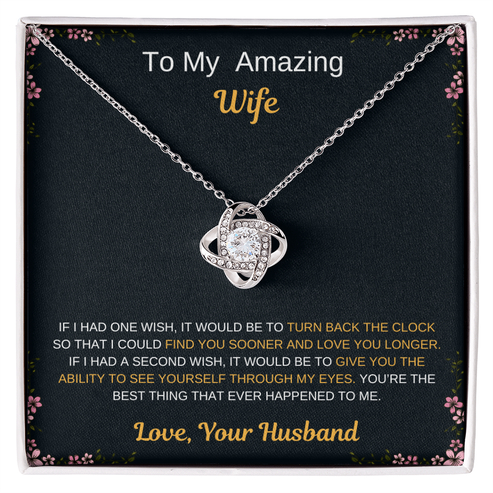 Show Your Love with the Love Knot Necklace!