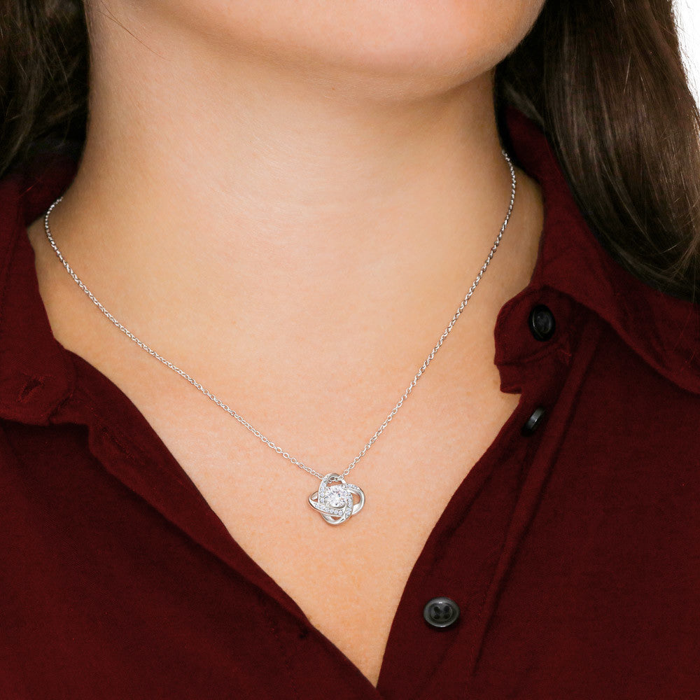Show Your Love with the Love Knot Necklace!