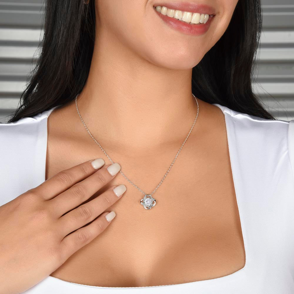 Show Your Love with the Love Knot Necklace!