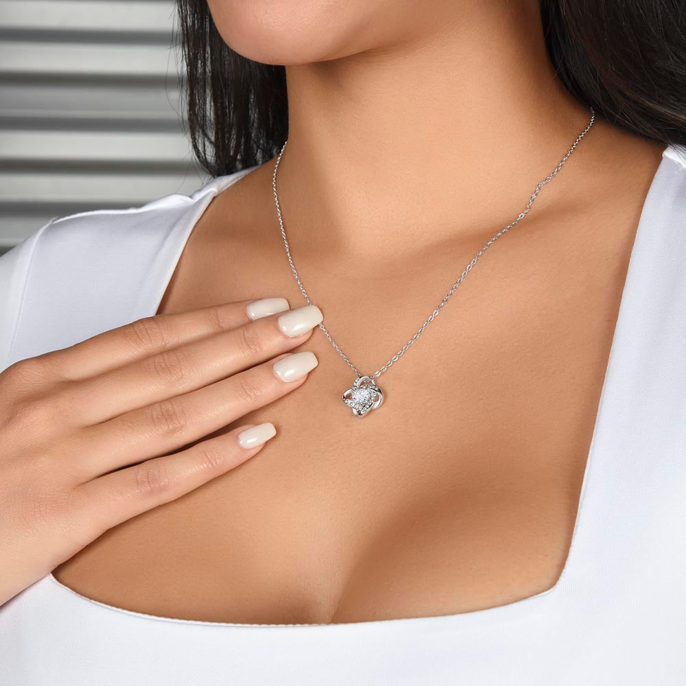 Show Your Love with the Love Knot Necklace!