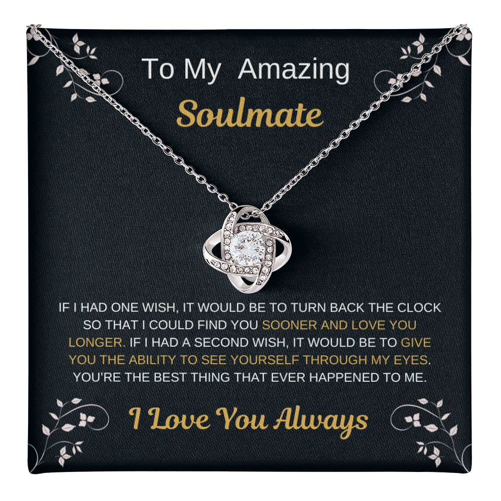 Show Your Love with the Love Knot Necklace!