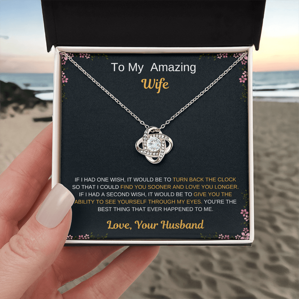 Show Your Love with the Love Knot Necklace!