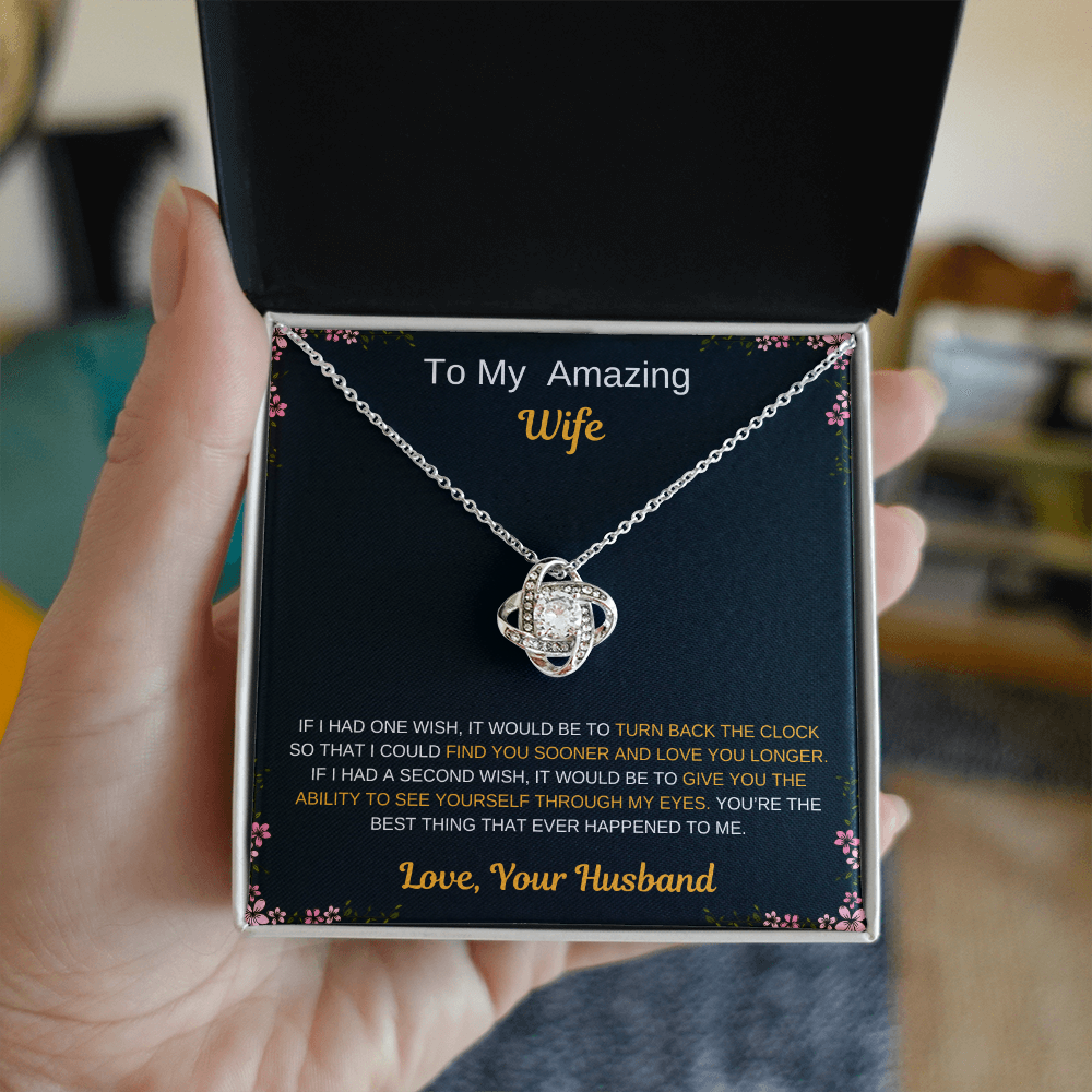Show Your Love with the Love Knot Necklace!