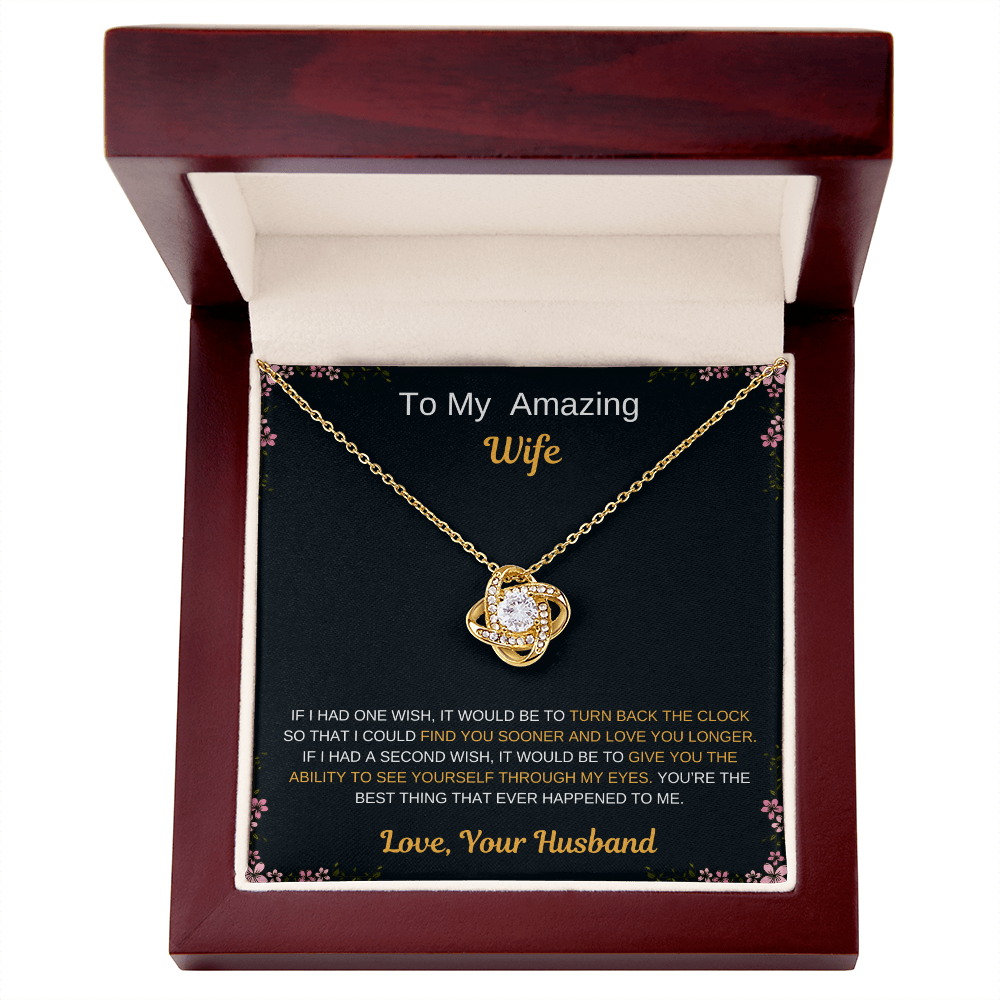 Show Your Love with the Love Knot Necklace!