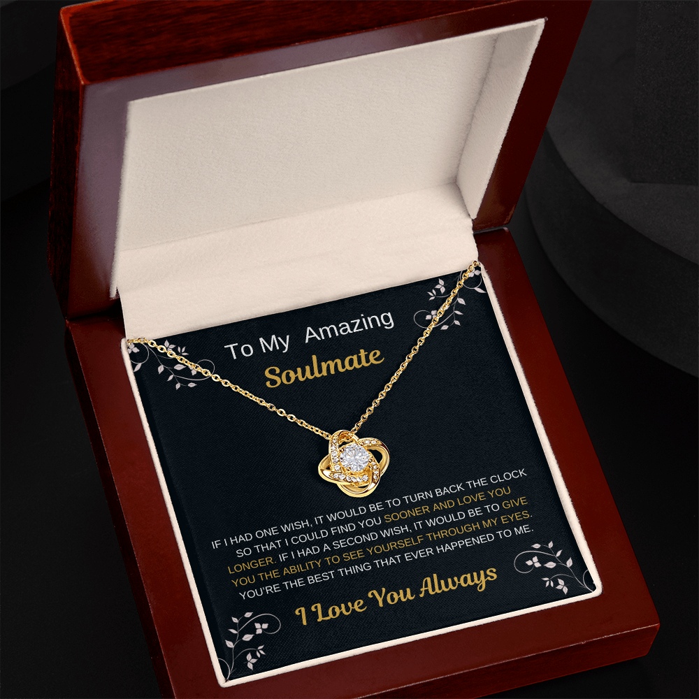 Show Your Love with the Love Knot Necklace!