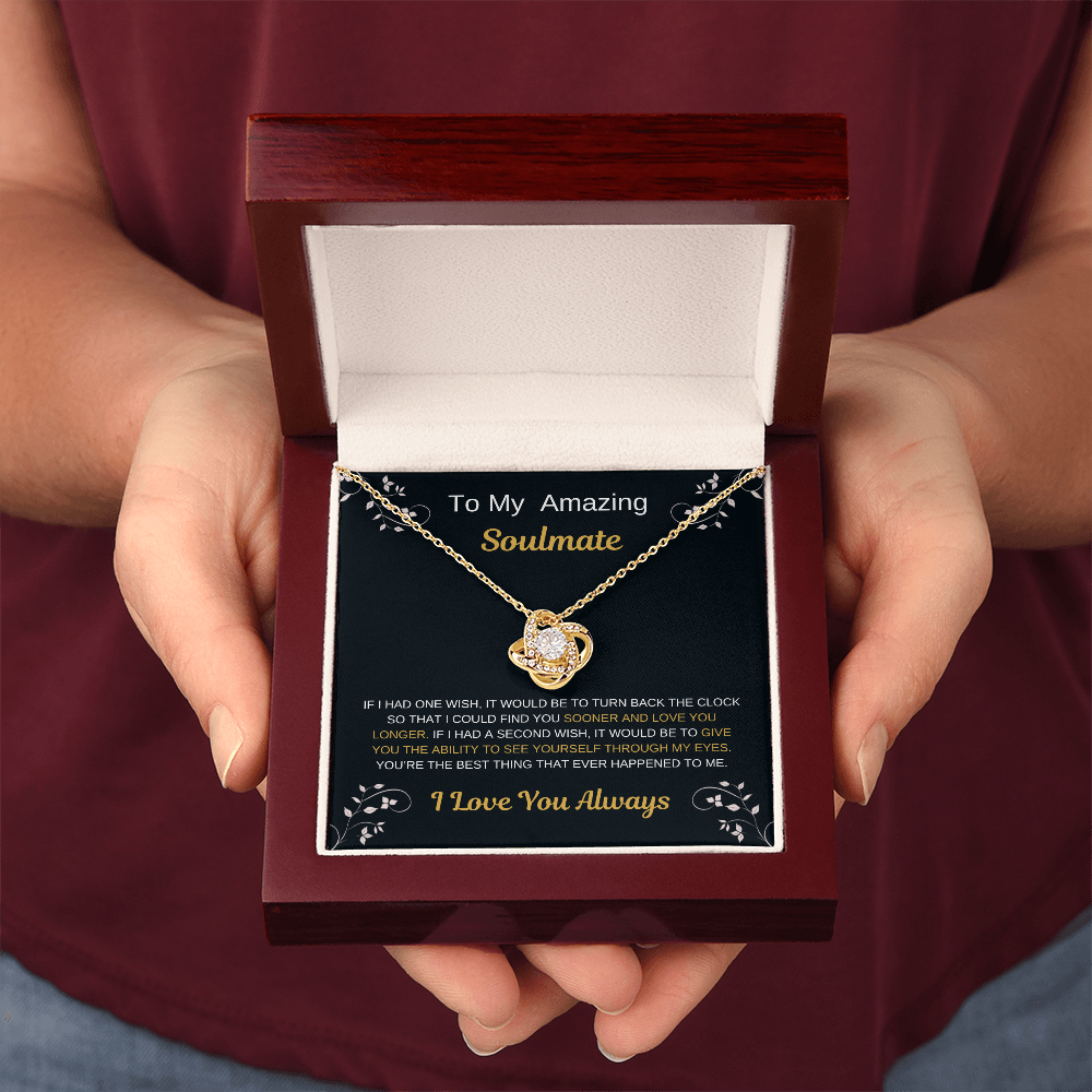 Show Your Love with the Love Knot Necklace!