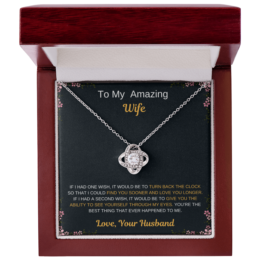 Show Your Love with the Love Knot Necklace!