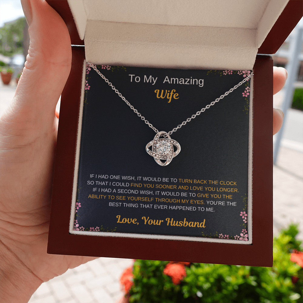 Show Your Love with the Love Knot Necklace!