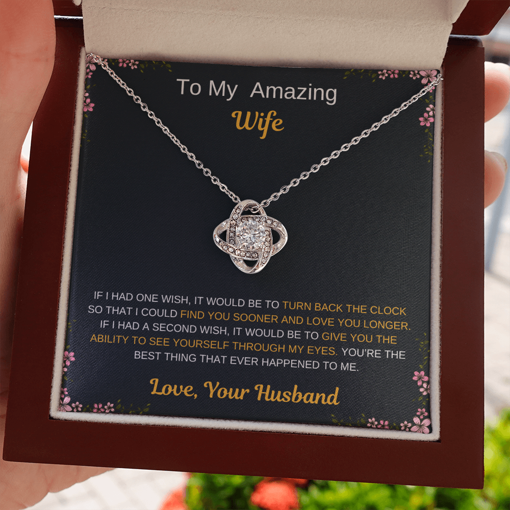 Show Your Love with the Love Knot Necklace!