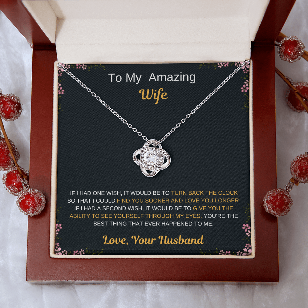 Show Your Love with the Love Knot Necklace!