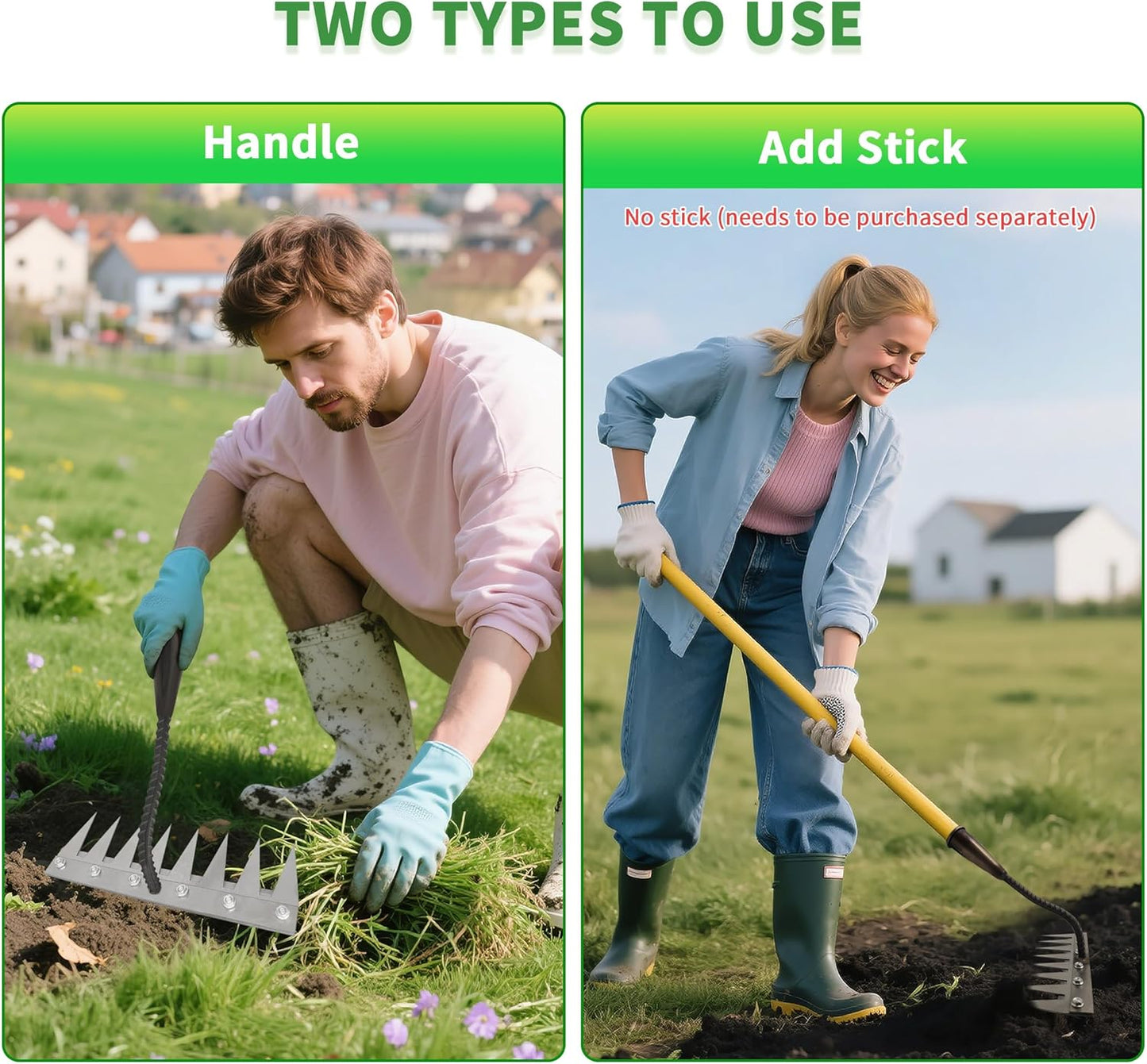 2025 Garden Weeding Rake