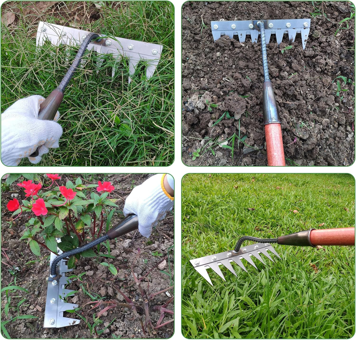 2025 Garden Weeding Rake