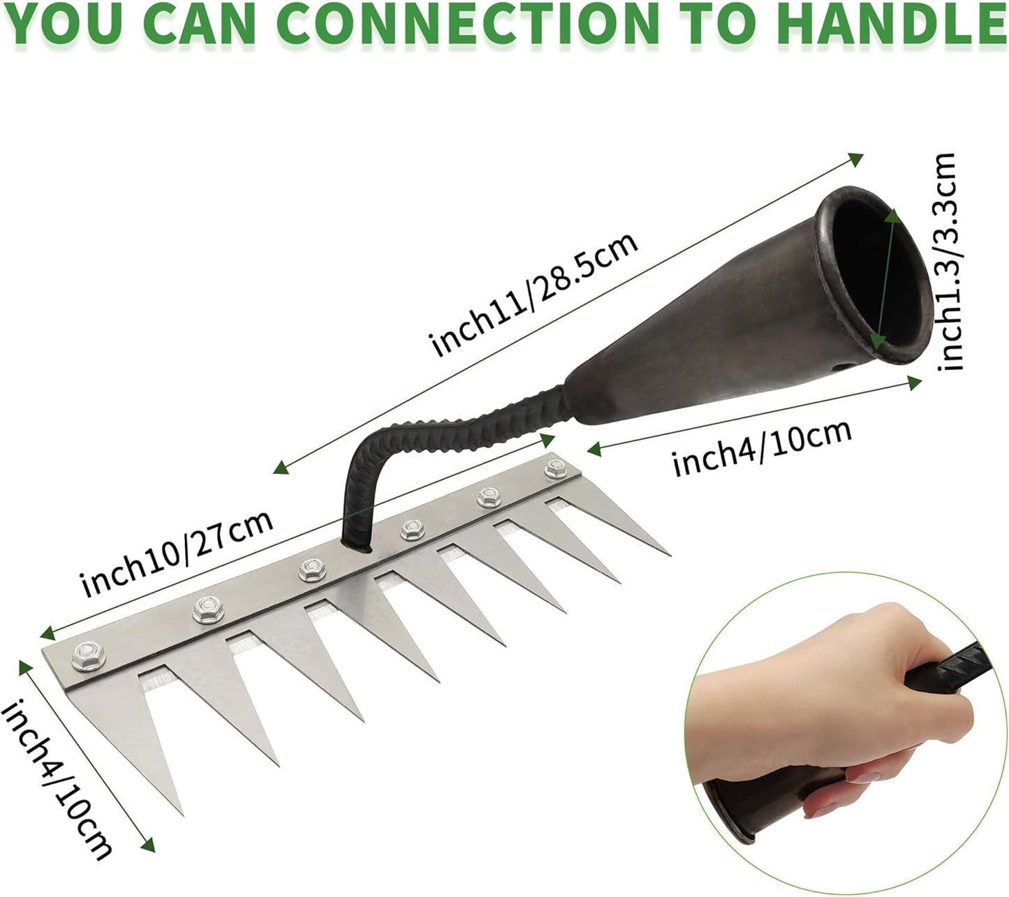 2025 Garden Weeding Rake