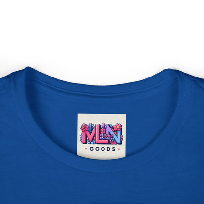 Best Mom Ever Floral Women's Soft style Tee.