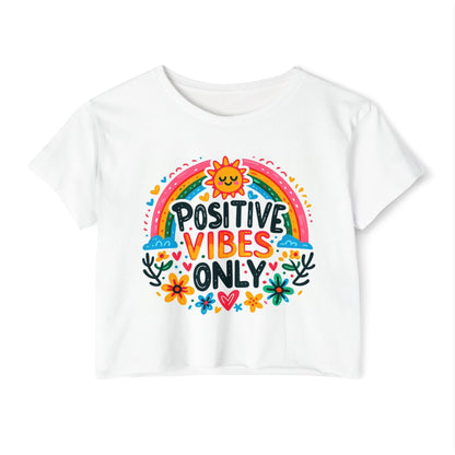 Women's Festival Crop Top -Vibes - MLN Goods