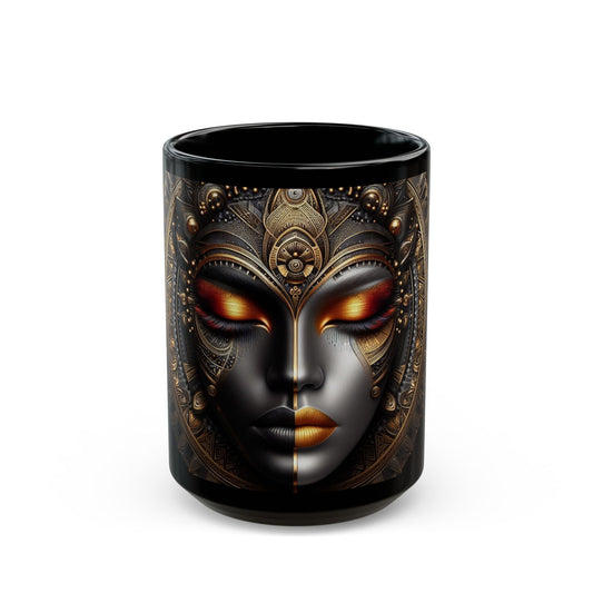 Black Mug ( 15oz) - Royalty - MLN Goods
