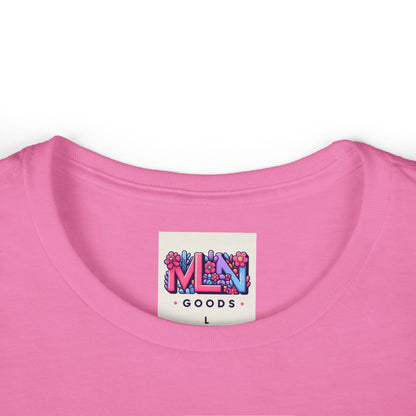 Best Mom Ever Floral Women's Soft style Tee.