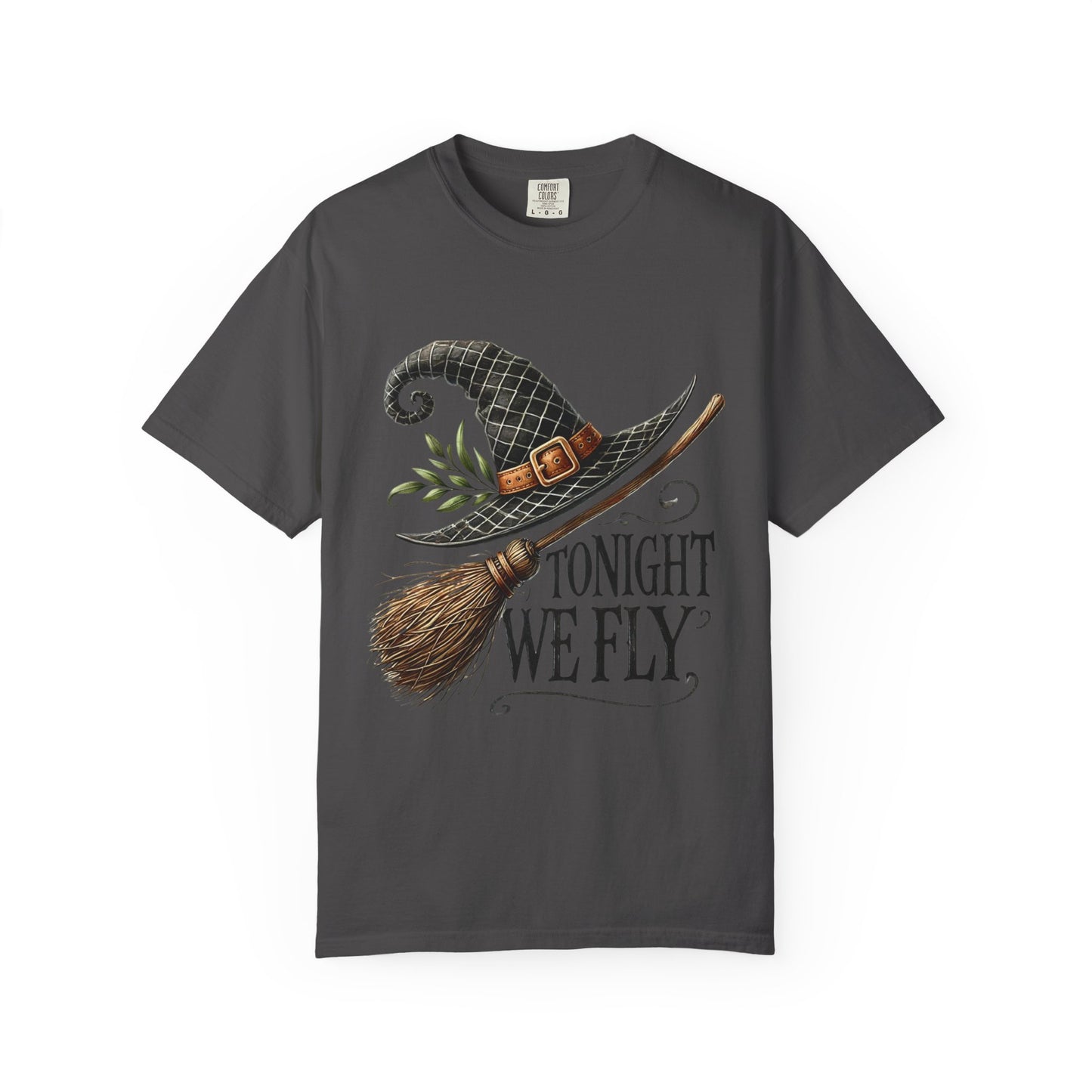 Whimsical Halloween T-Shirt: 'Tonight We Fly' Design for Spooky Season, Unisex Apparel, Perfect for Fall Festivities, Halloween Party [...]