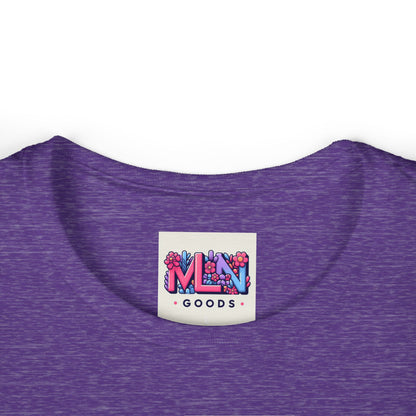 Best Mom Ever Floral Women's Soft style Tee.