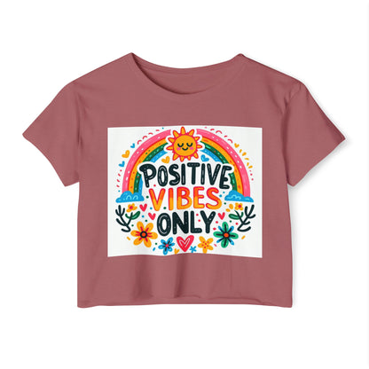 Women's Festival Crop Top -Vibes - MLN Goods
