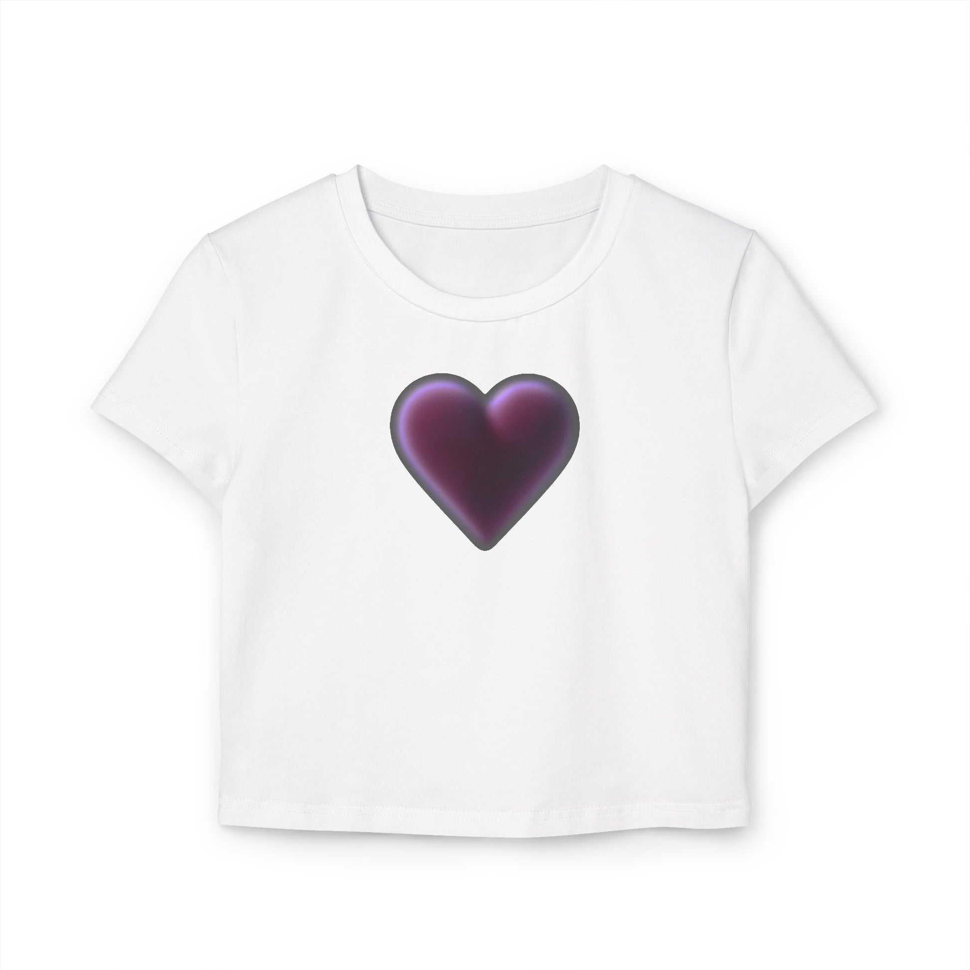 Women's Baby Tee -Heart - MLN Goods