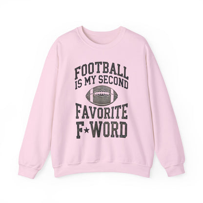 Football Favorite F-Word Unisex Heavy Blend Crewneck Sweatshirt