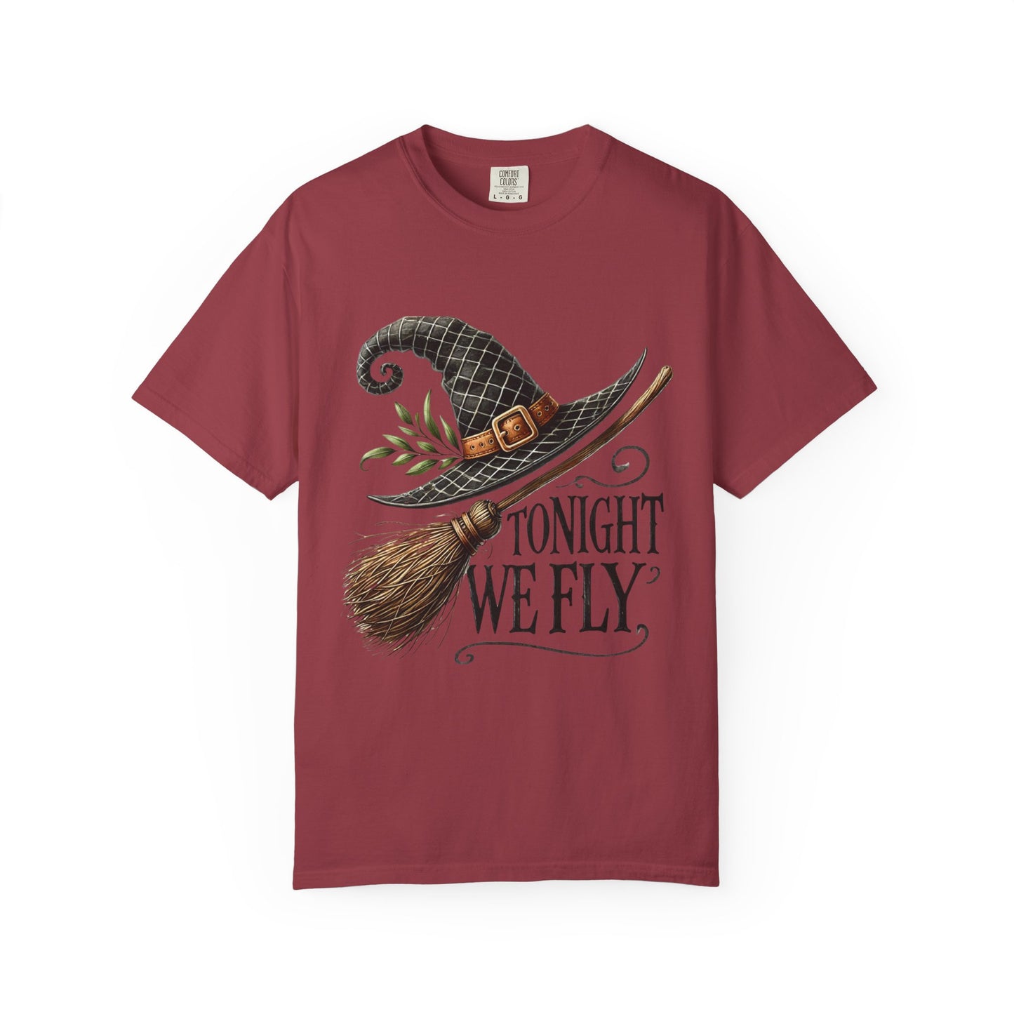 Whimsical Halloween T-Shirt: 'Tonight We Fly' Design for Spooky Season, Unisex Apparel, Perfect for Fall Festivities, Halloween Party [...]