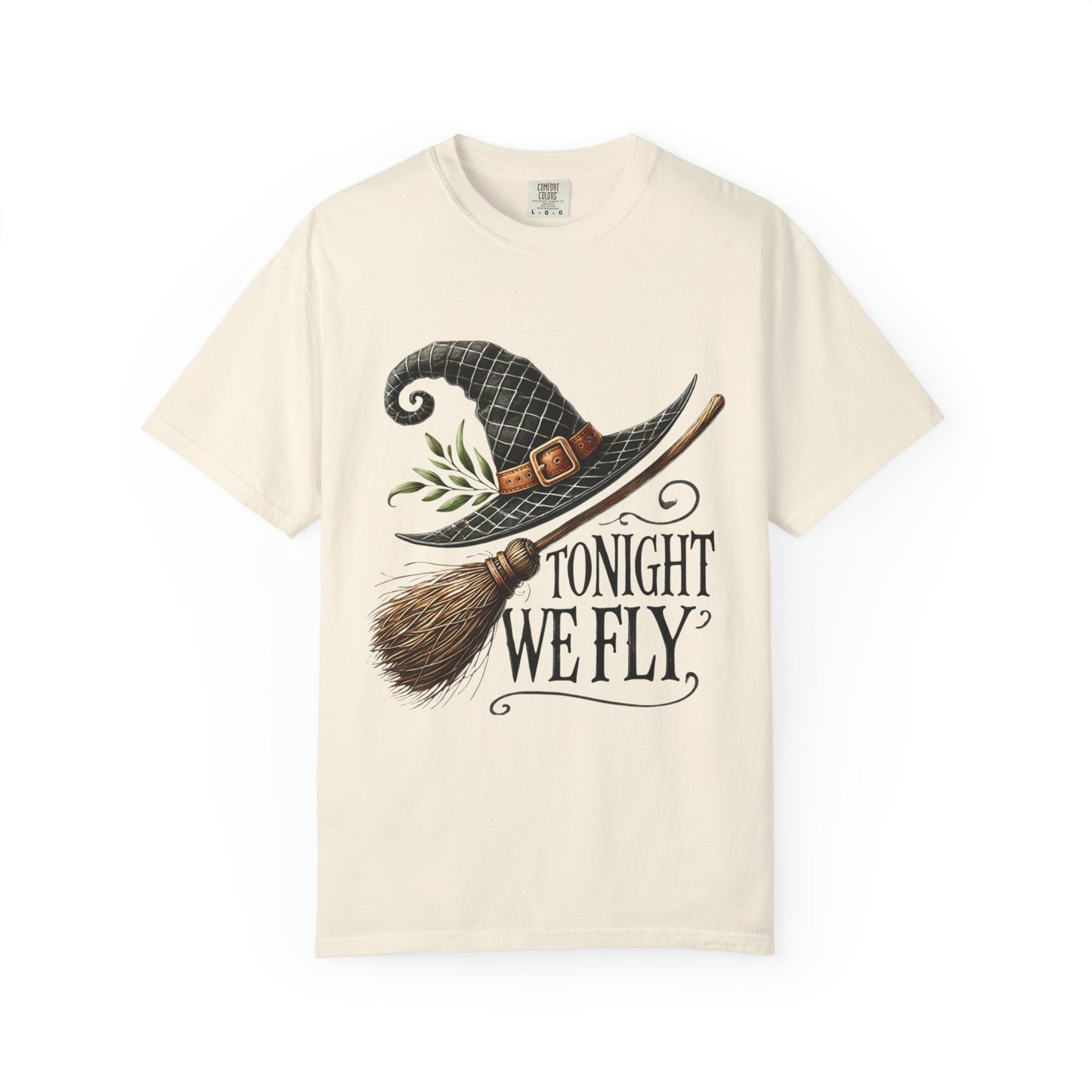 Whimsical Halloween T-Shirt: 'Tonight We Fly' Design for Spooky Season, Unisex Apparel, Perfect for Fall Festivities, Halloween Party [...]