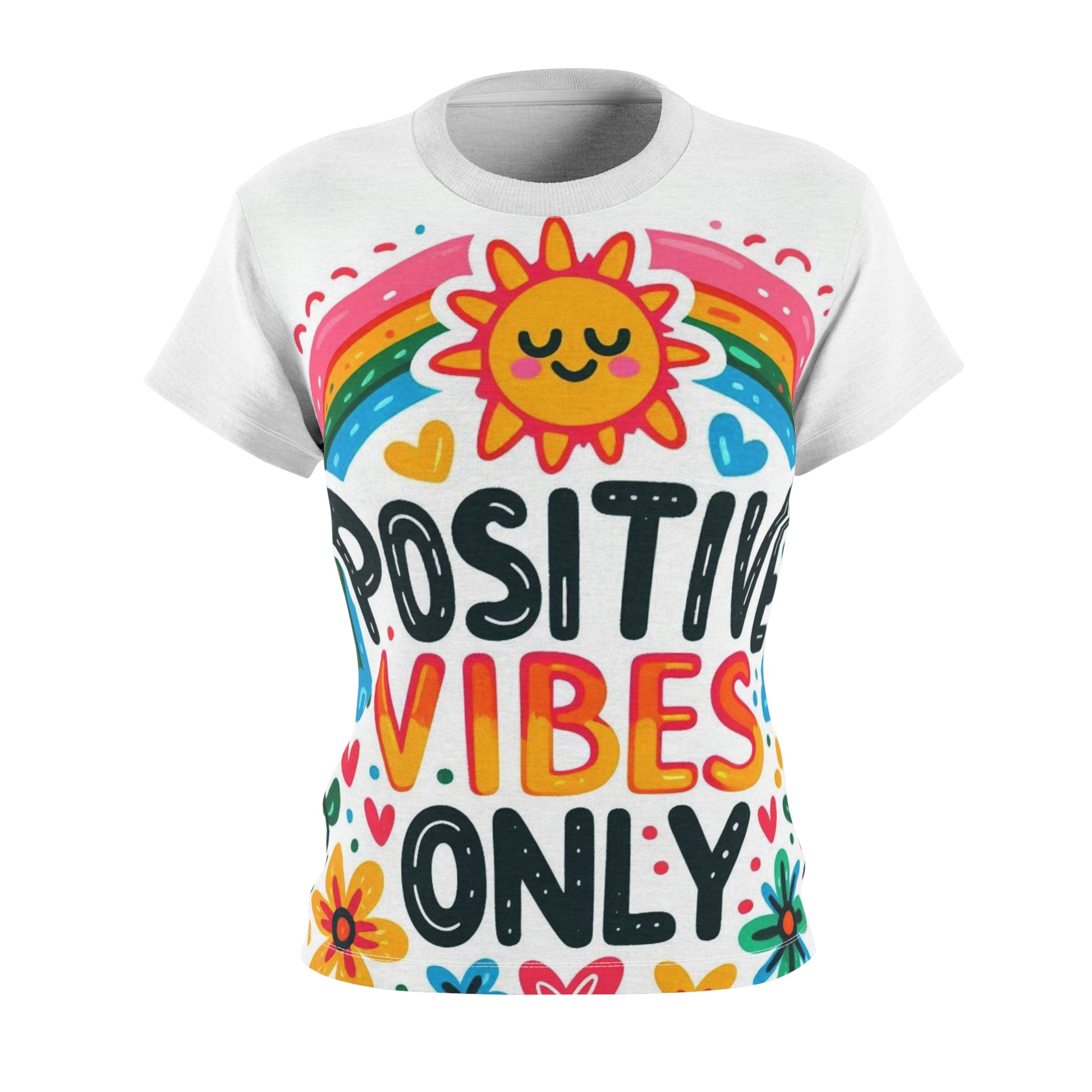 Women's Cut & Sew Tee (AOP) PVO - Sun - MLN Goods