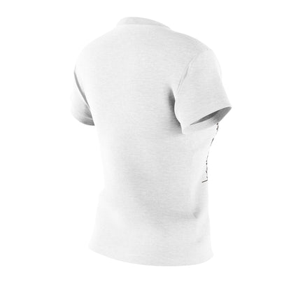 Women's Cut & Sew Tee (AOP) Destiny -White - MLN Goods