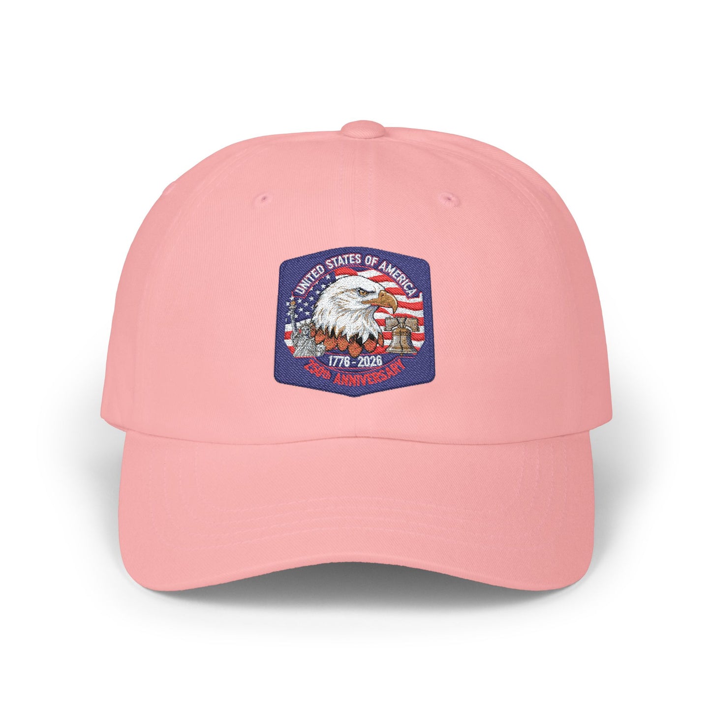 American Eagle Patch Dad Cap – Patriotic USA Embroidered Baseball Hat