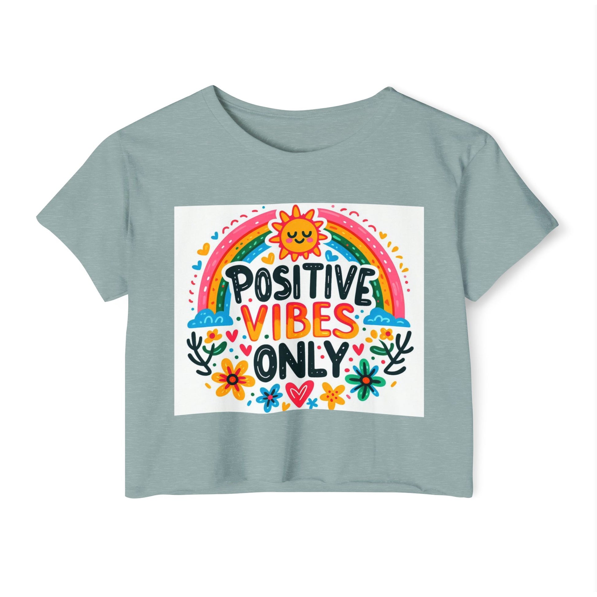 Women's Festival Crop Top -Vibes - MLN Goods