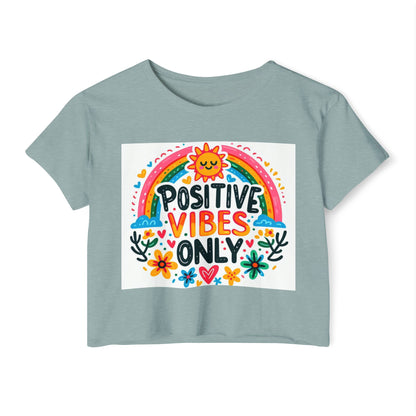 Women's Festival Crop Top -Vibes - MLN Goods