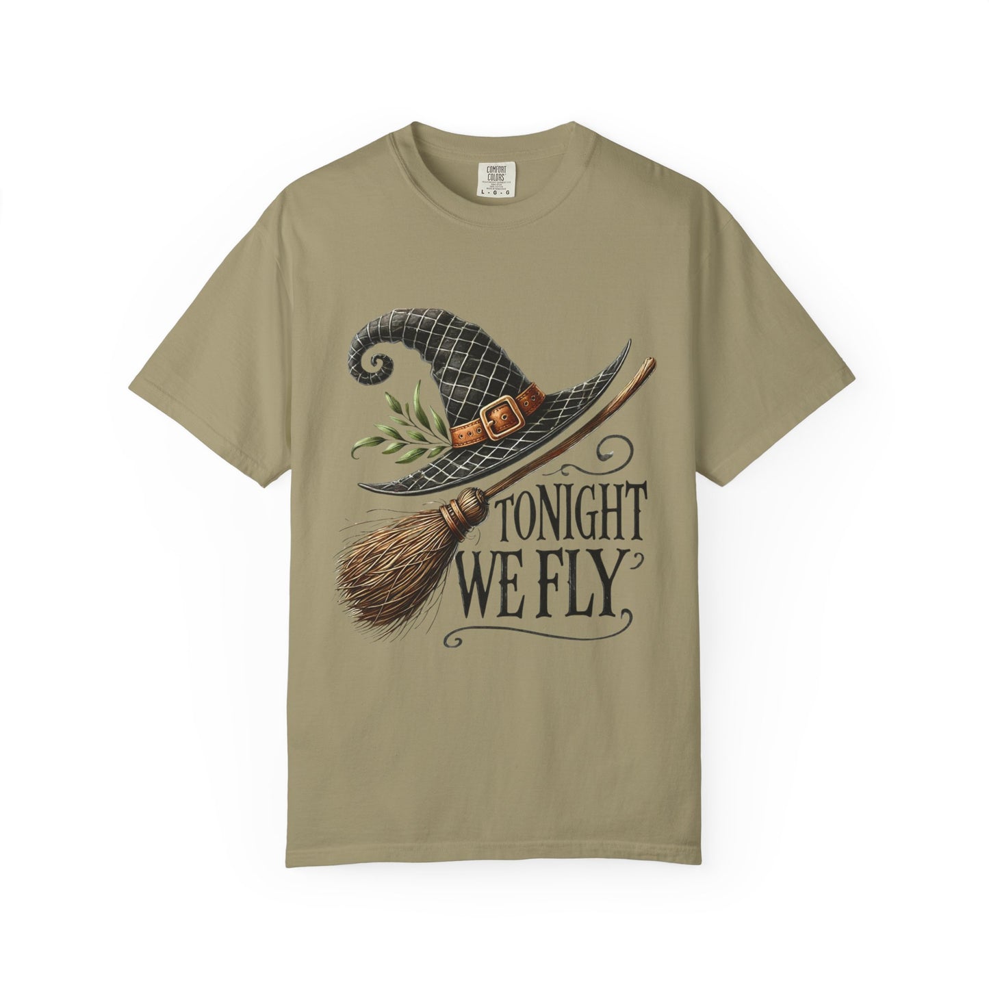 Whimsical Halloween T-Shirt: 'Tonight We Fly' Design for Spooky Season, Unisex Apparel, Perfect for Fall Festivities, Halloween Party [...]