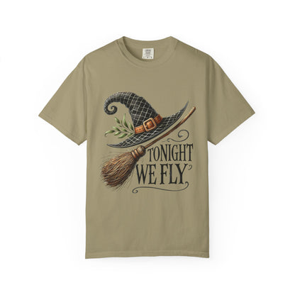 Whimsical Halloween T-Shirt: 'Tonight We Fly' Design for Spooky Season, Unisex Apparel, Perfect for Fall Festivities, Halloween Party [...]