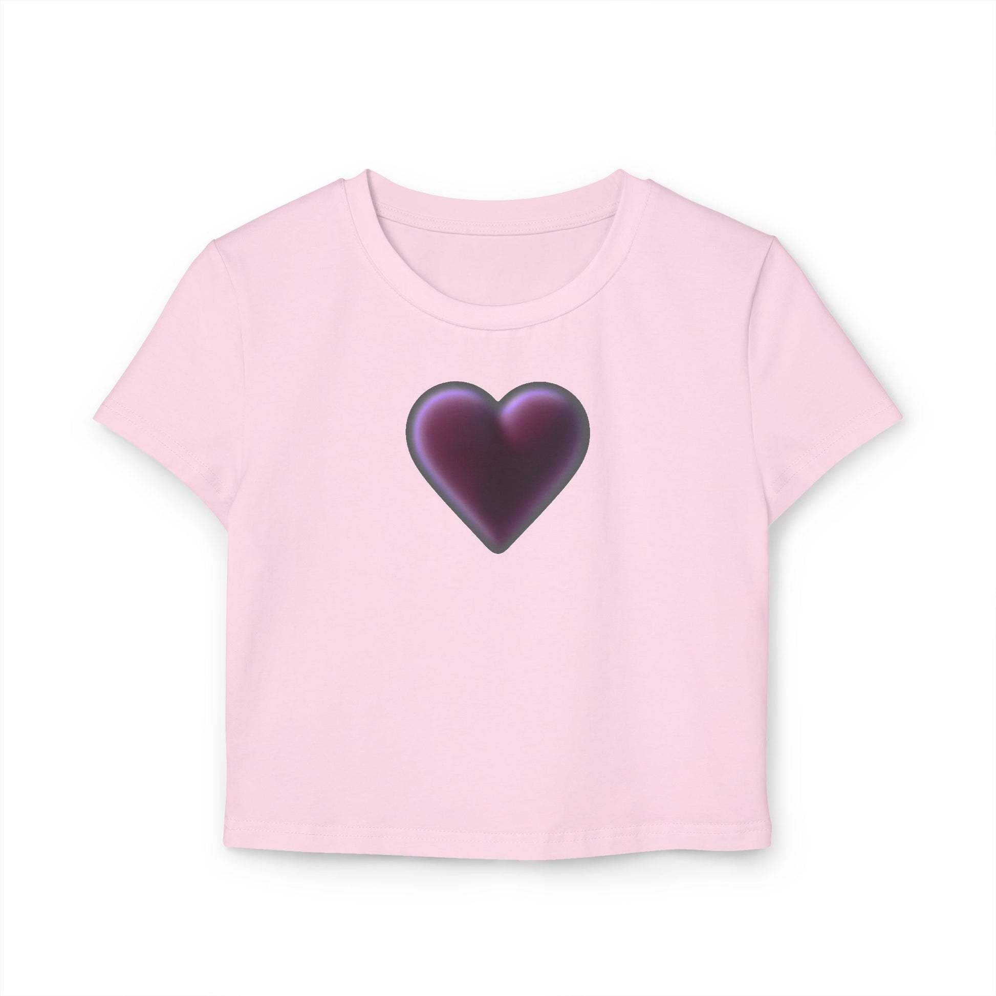 Women's Baby Tee -Heart - MLN Goods