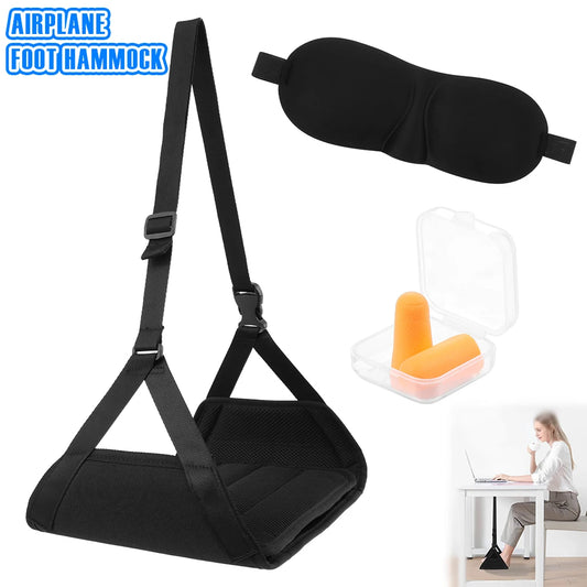 Travel Comfort Foot Hammock...Free Neck Pillow with each Purchase!