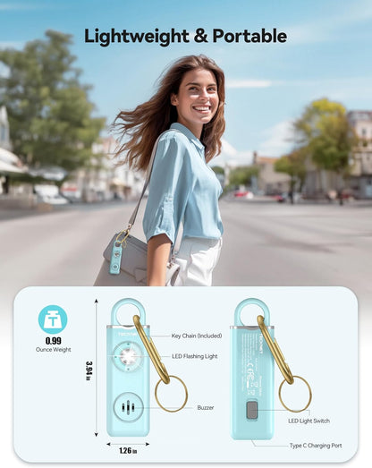 Guardian Alert Rechargeable Keychain Alarm