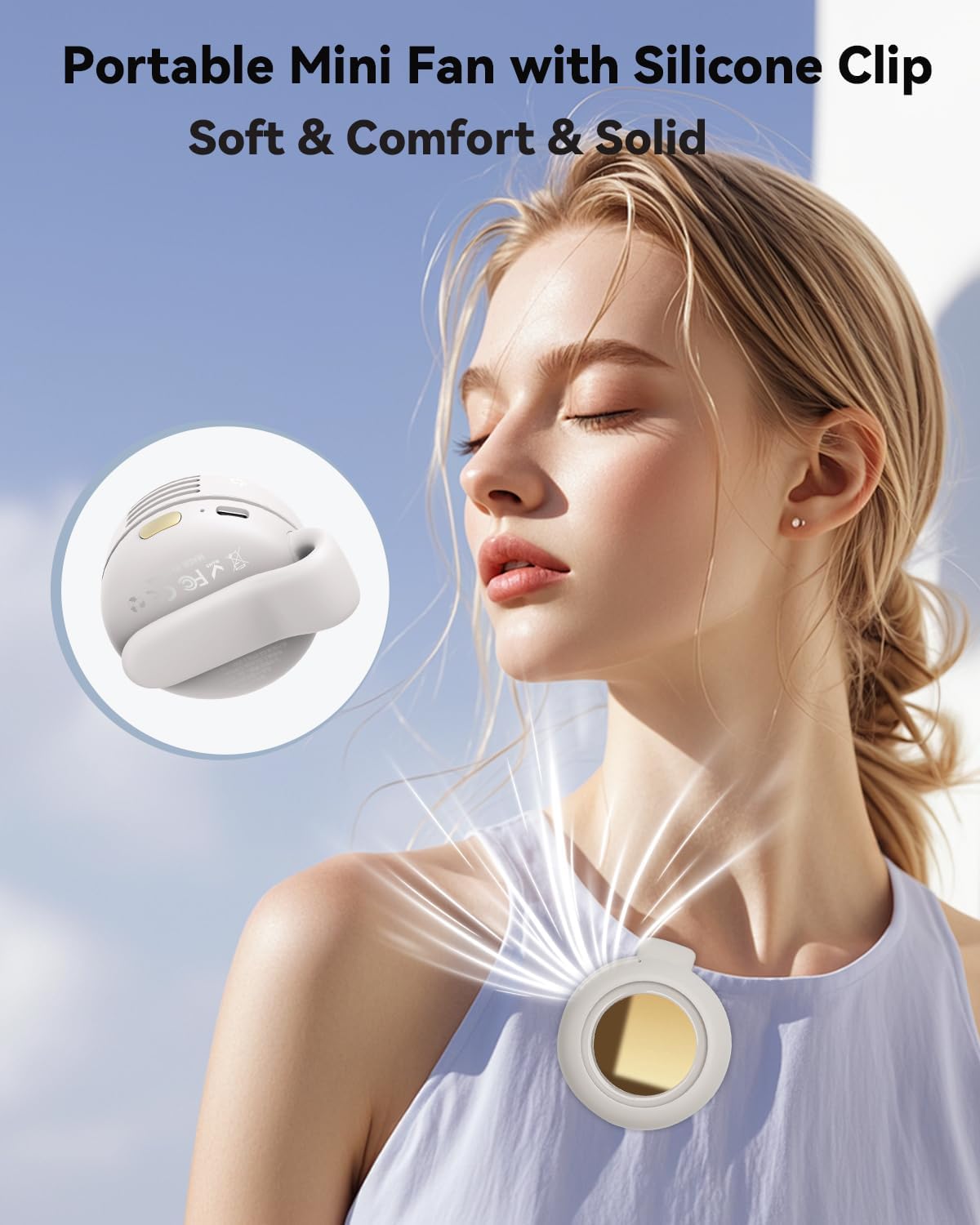 BreezeBuddy™ Portable Cooling Companion